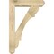 Ekena Millwork Olympic Craftsman Rough Sawn Bracket w/ Offset Brace, Douglas Fir, 6"W x 24"D x 36"H BKT0604X24X36OLY04RDF - alternate 4